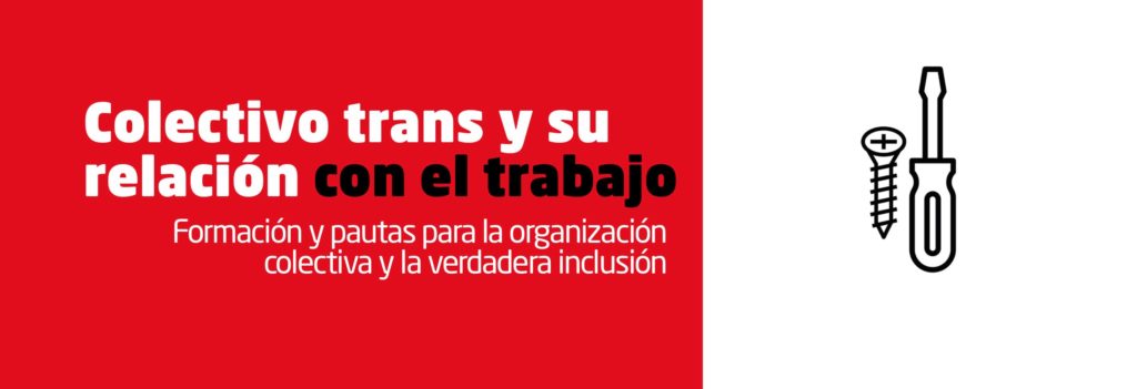 Formación colectivo trans relación trabajo