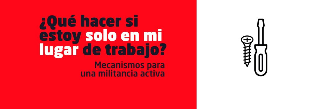 Qué hacer si estoy solo en mi lugar de trabajo