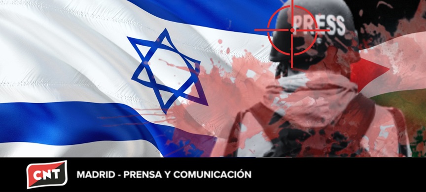 Israel asesina a periodistas con impunidad mientras la Unión Europea y España callan cómplices